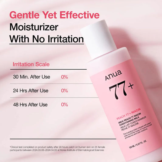 Anua Peach 77% Niacin Conditioning Milk 150ml