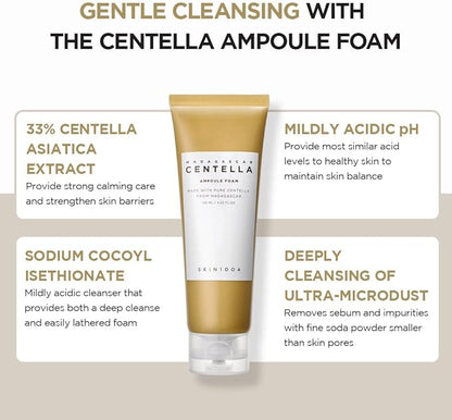 SKIN1004 Madagascar Centella Ampoule Foam 125ml - Soul Skinessential