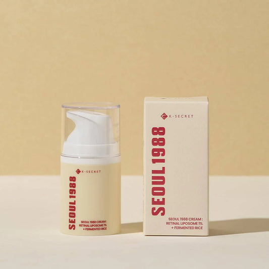 KSECRET SEOUL 1988 CREAM: Retinal Liposome 1% + Fermented Rice 50mL