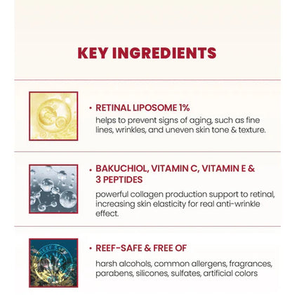 KSECRET SEOUL 1988 CREAM: Retinal Liposome 1% + Fermented Rice 50mL
